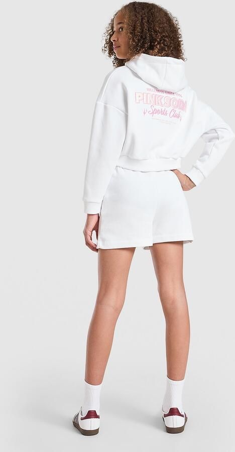 Pink Soda Sport ' Holiday Cropped Hoodie Junior Wit Kind Wit