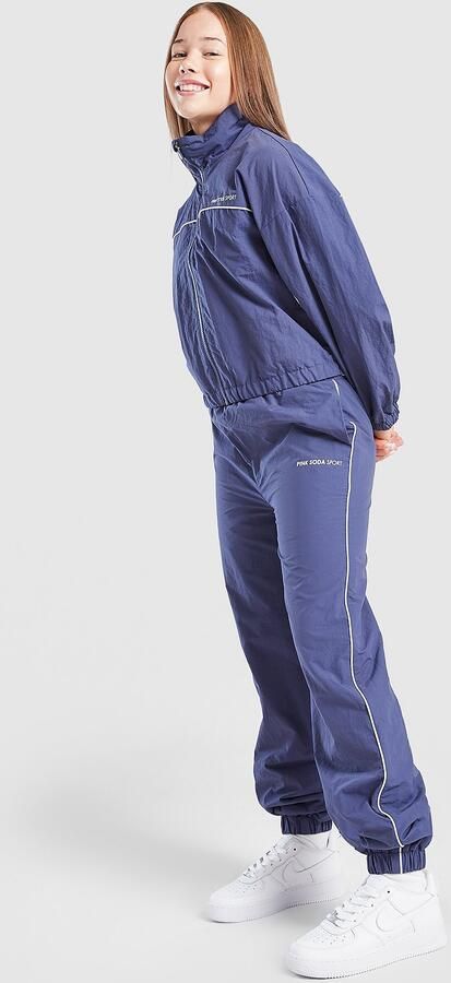 Pink Soda Sport ' Shell Tracksuit Junior Blauw