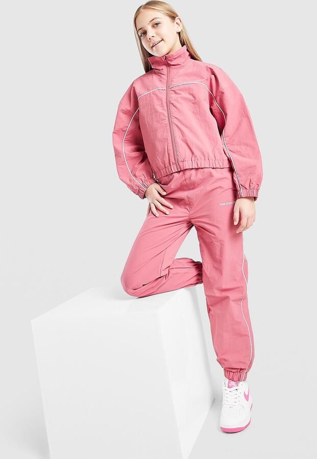 Pink Soda Sport ' Shell Tracksuit Junior Roze