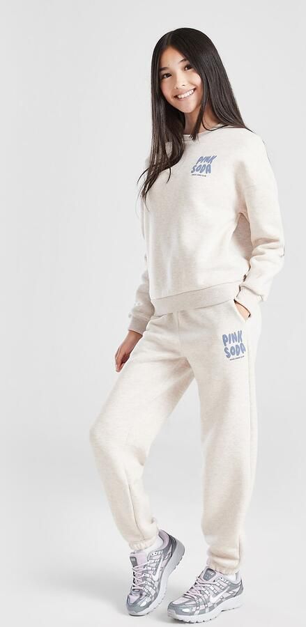 Pink Soda Sport ' Soda Joggers Junior Beige