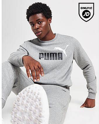 Puma Core Crew Sweatshirt Grey- Heren