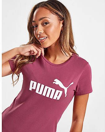 Puma Core T-Shirt Dames Pink- Dames
