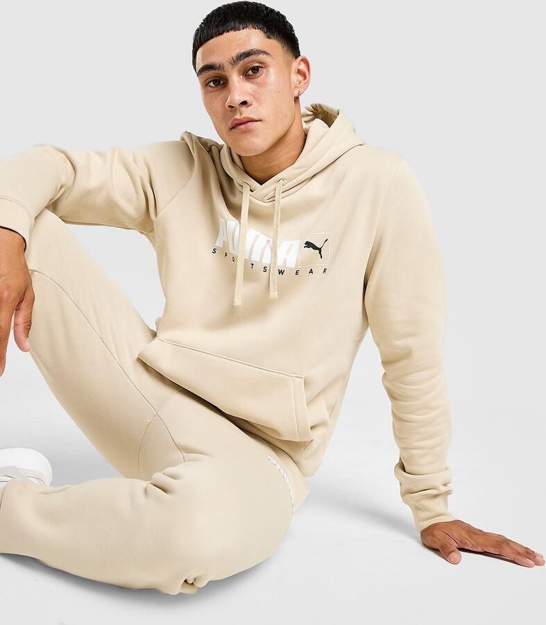 Puma Core Sportswear Hoodie Bruin- Heren Bruin