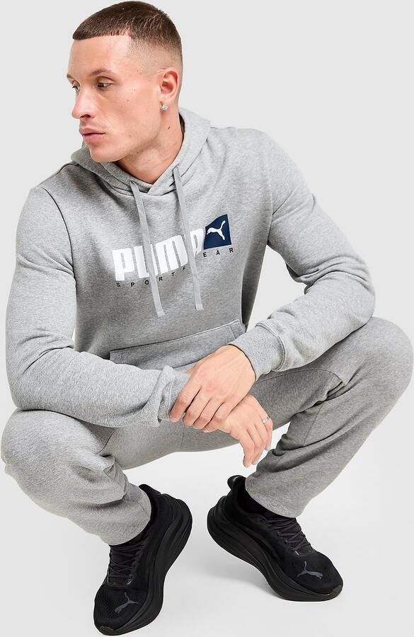 Puma Core Sportswear Hoodie Grijs- Heren Grijs