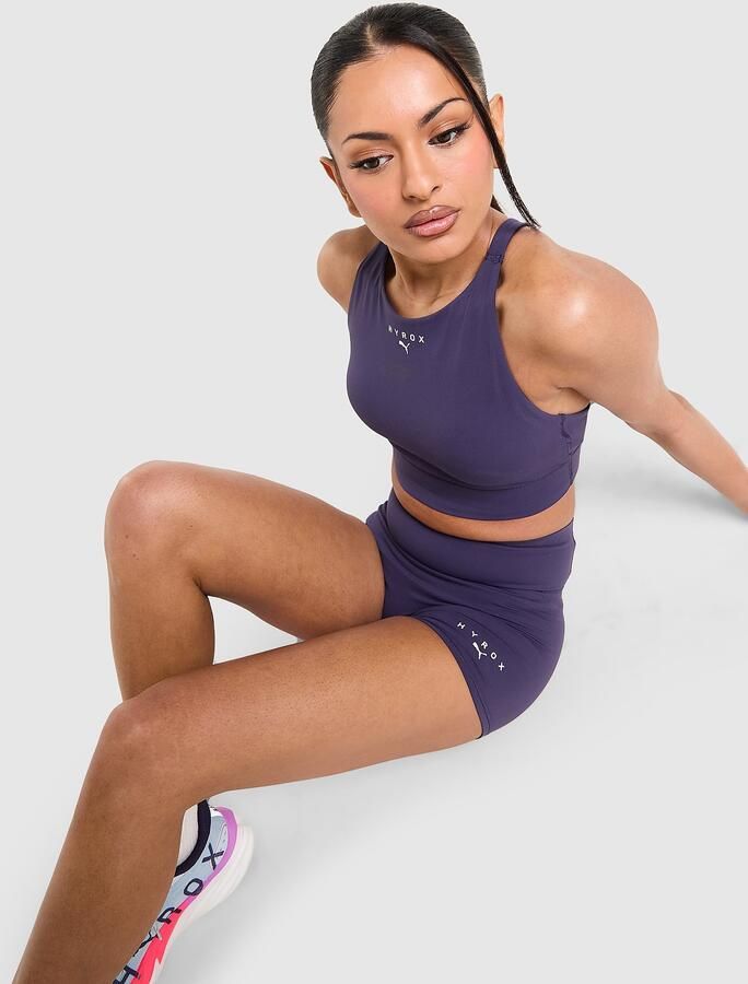 Puma HYROX Luxe Shorts Paars- Dames Paars - Foto 2