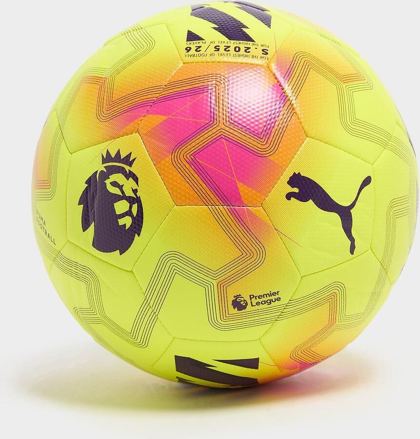Puma Premier League 25 26 Orbita Cup High Vis Football Geel- Dames Geel