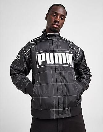 Puma Archive Seasonal Relaxed Racer Jacket Men Bomberjacks zwart Maat XL Kleding - Foto 4