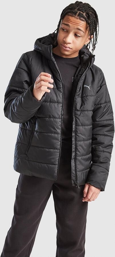 Puma Sport Essential Jacket Junior Zwart Kind Zwart