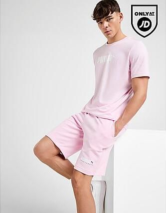 Puma Sportswear Shorts Pink- Heren Pink