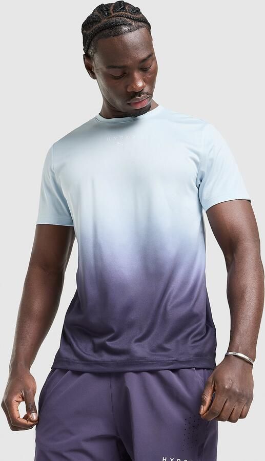 Puma x HYROX Fade T-Shirt Paars- Heren Paars