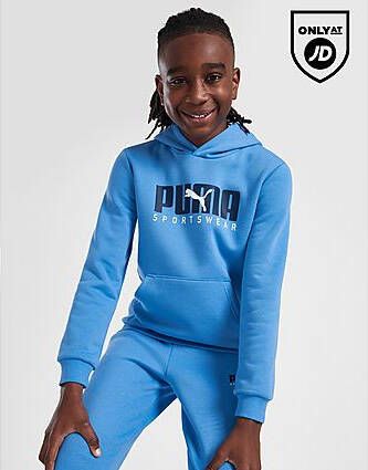 Puma Sportswear Essential Overhead Hoodie Junior Blue