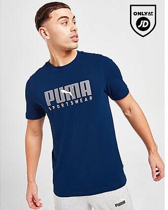 Puma Sportswear T-Shirt Blue- Heren