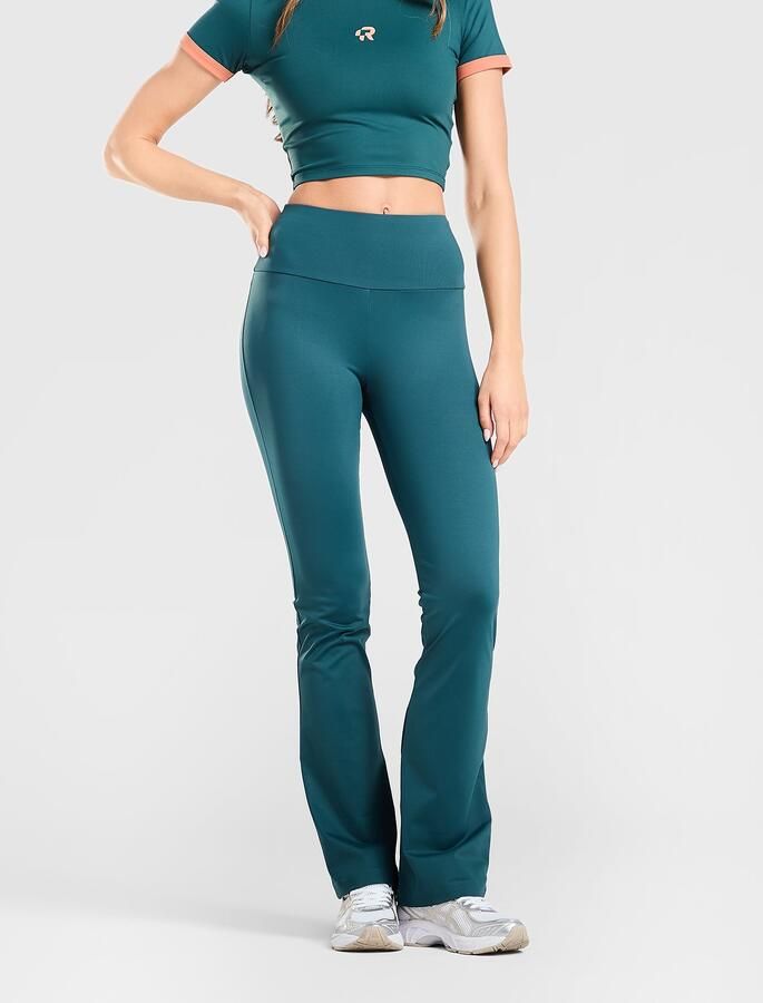 Red Run Activewear Elements Flare Leggings Groen- Dames Groen