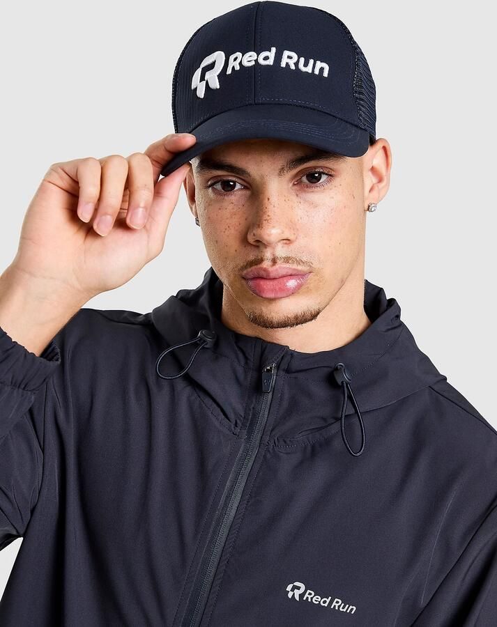 Red Run Activewear Trail Blaze R Logo Cap Blauw- Dames Blauw