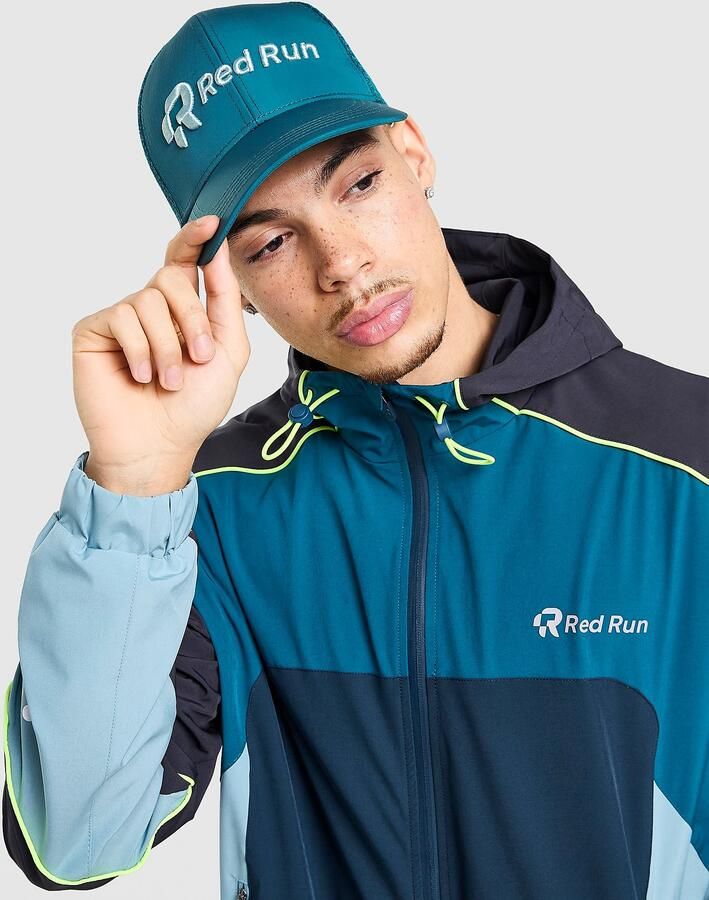 Red Run Activewear Trail Blaze R Logo Cap Groen- Dames Groen