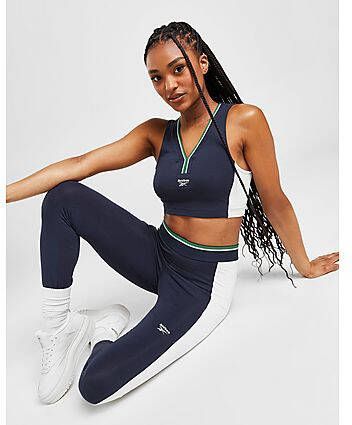 Reebok Classics Bralette Top Vector Navy- Dames