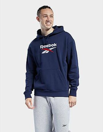 Reebok classics foundation vector hoodie Vector Navy White Vector Red- Dames