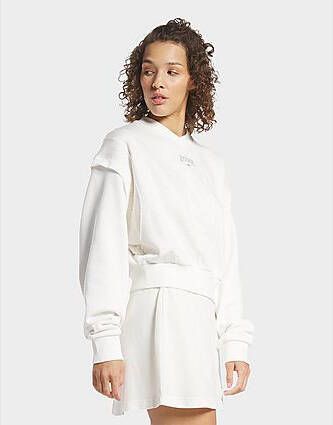 Reebok classics varsity crew sweatshirt Chalk- Dames