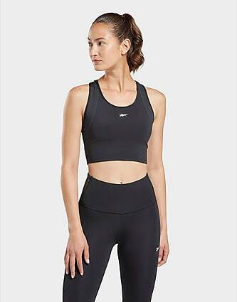 Reebok lux perform croptop Black- Dames