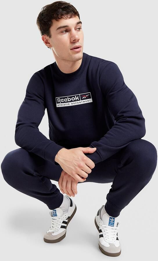 Reebok Athletic Tracksuit Blauw- Heren Blauw