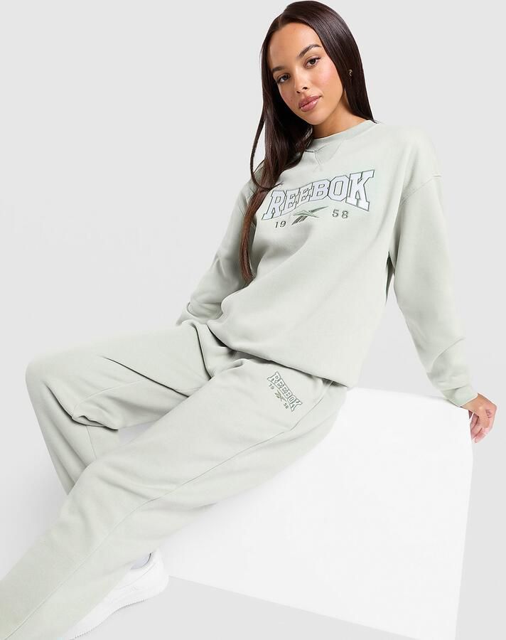 Reebok College Cuffed Joggers Groen- Dames Groen