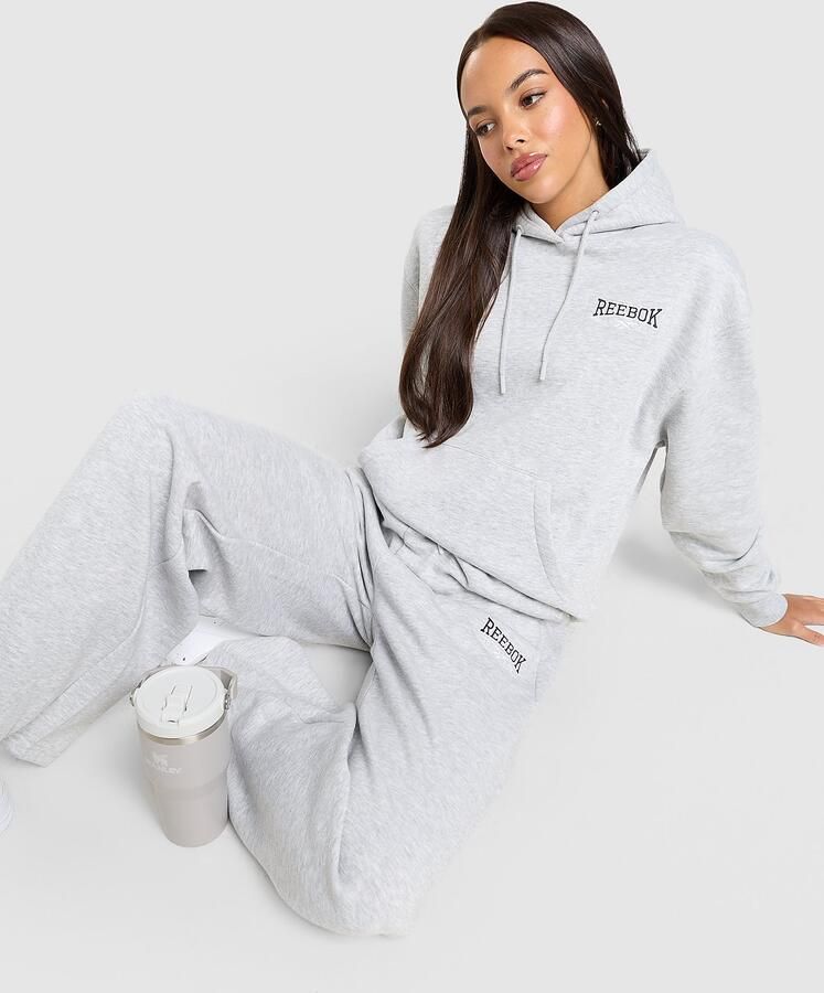 Reebok College Wide Leg Joggers Grijs- Dames Grijs
