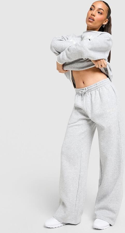 Reebok Retro Wide Leg Joggers Grijs- Dames Grijs