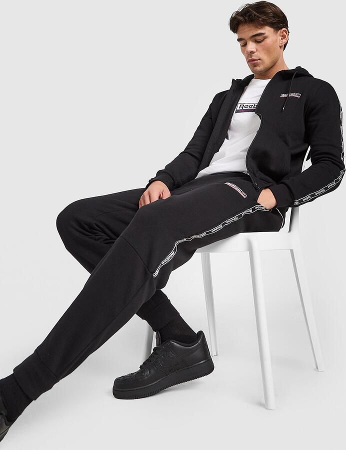 Reebok Trainer Joggers Zwart- Heren Zwart
