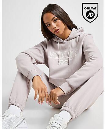 Reebok Varisty Overhead Hoodie Grey- Dames Grey