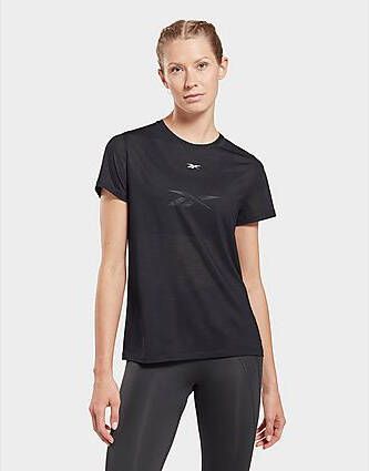 Reebok workout ready activchill t-shirt Black- Dames