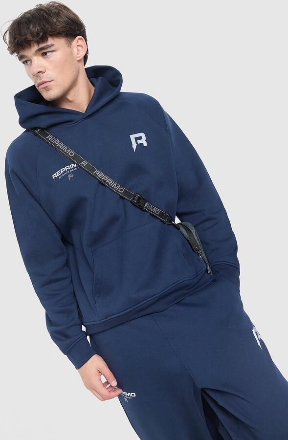 Reprimo AR Collective Hoodie Blauw- Heren Blauw