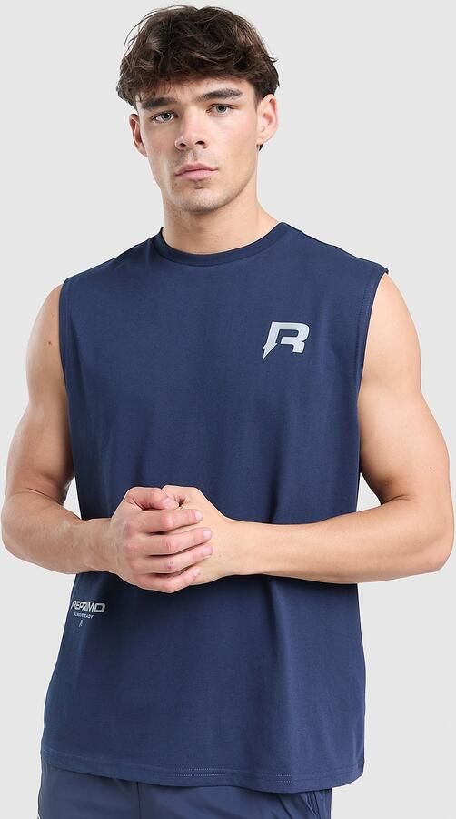 Reprimo AR Collective Tank Top Blauw- Heren Blauw