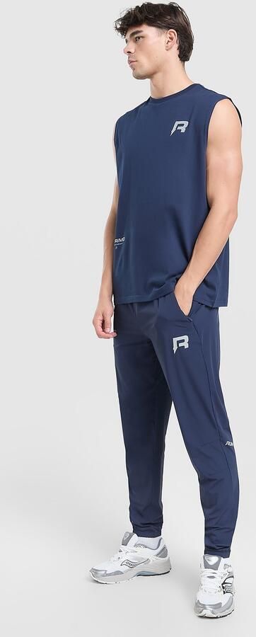 Reprimo AR Collective Woven Track Pants Blauw- Heren Blauw