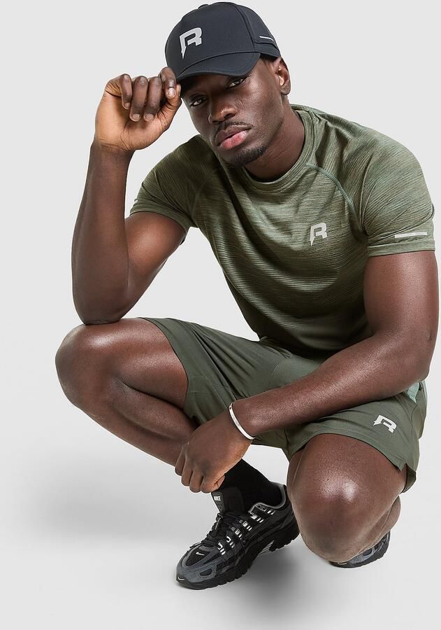 Reprimo Axis Seamless T-Shirt Grijs- Heren Grijs