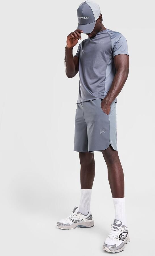 Reprimo Curve Shorts Grijs- Heren Grijs