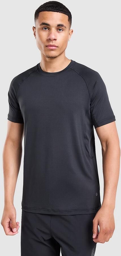 Reprimo Echo T-Shirt Zwart- Heren Zwart