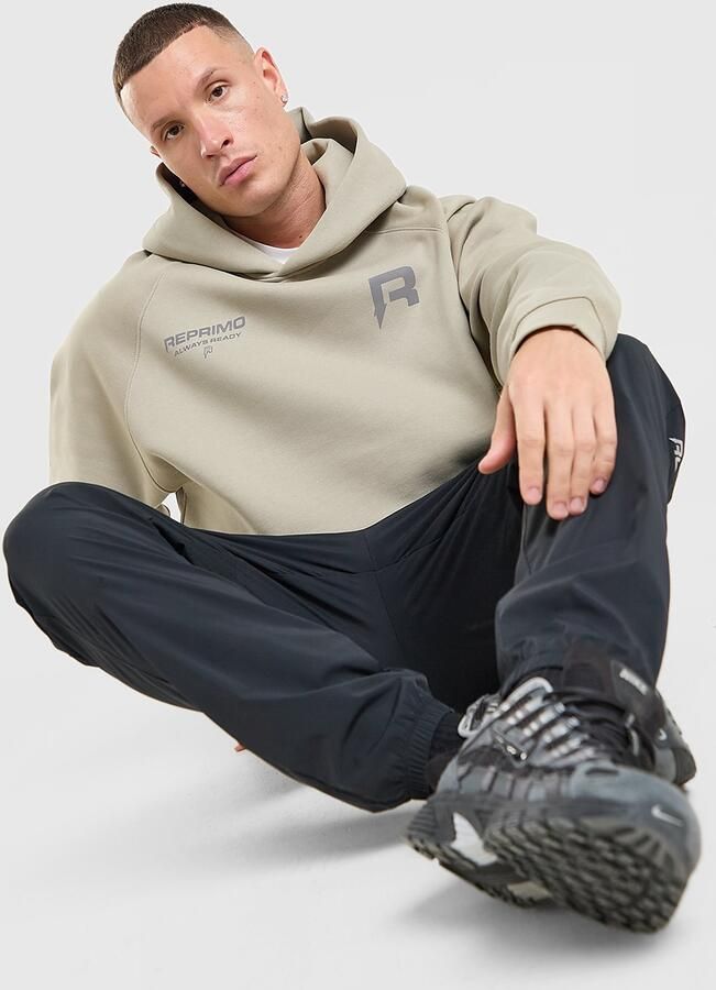 Reprimo Run Collective Hoodie Beige- Heren Beige