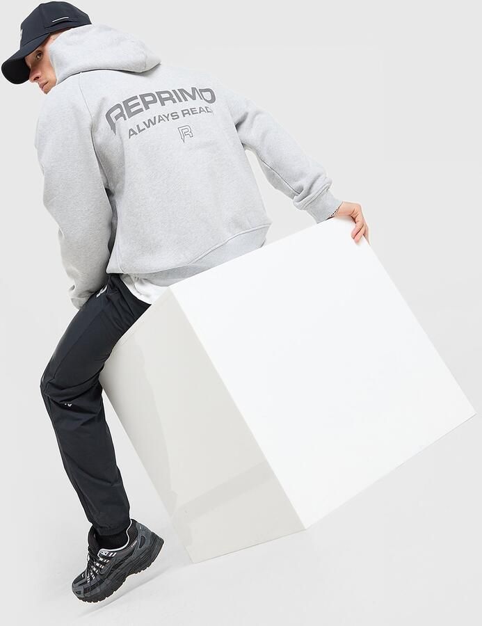 Reprimo Run Collective Hoodie Grijs- Heren Grijs