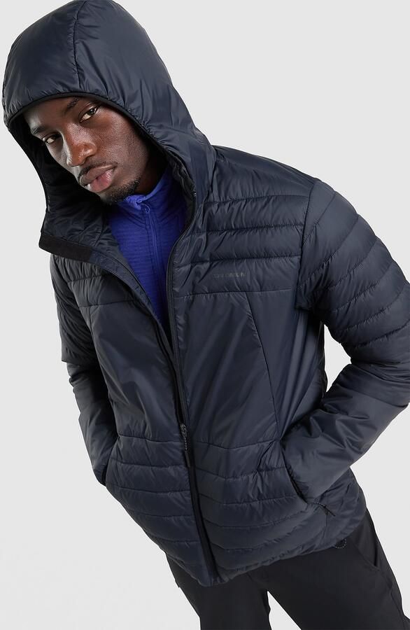 Salomon RFLX Hooded Jacket Zwart- Heren Zwart