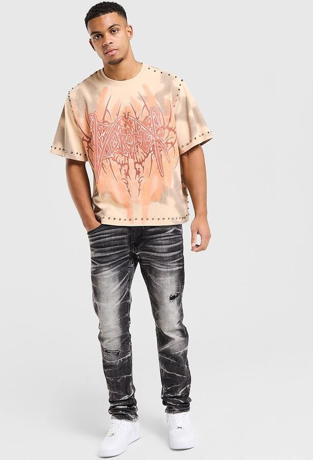 Smoke Rise Slim Wash Jeans Zwart- Heren Zwart