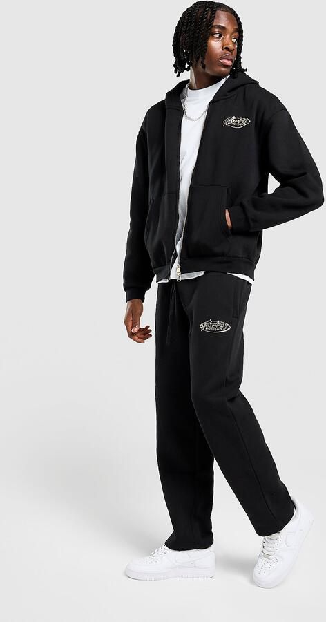 Supply & Demand Array Open Hem Joggers Zwart- Heren Zwart