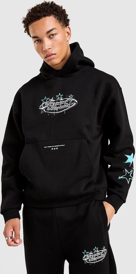 Supply & Demand Brooklyn Hoodie Zwart- Heren Zwart - Foto 1