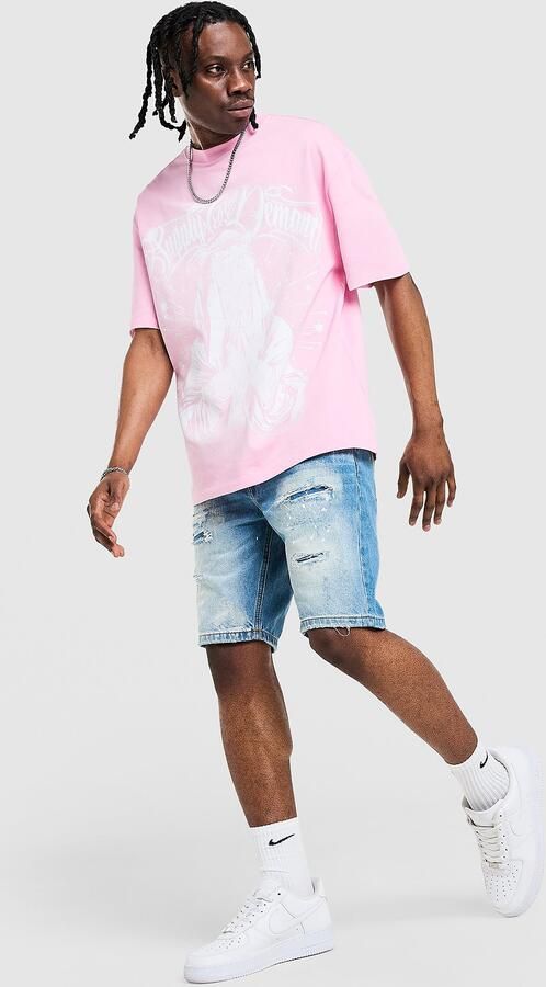 Supply & Demand Bucko Denim Shorts Blauw- Heren Blauw