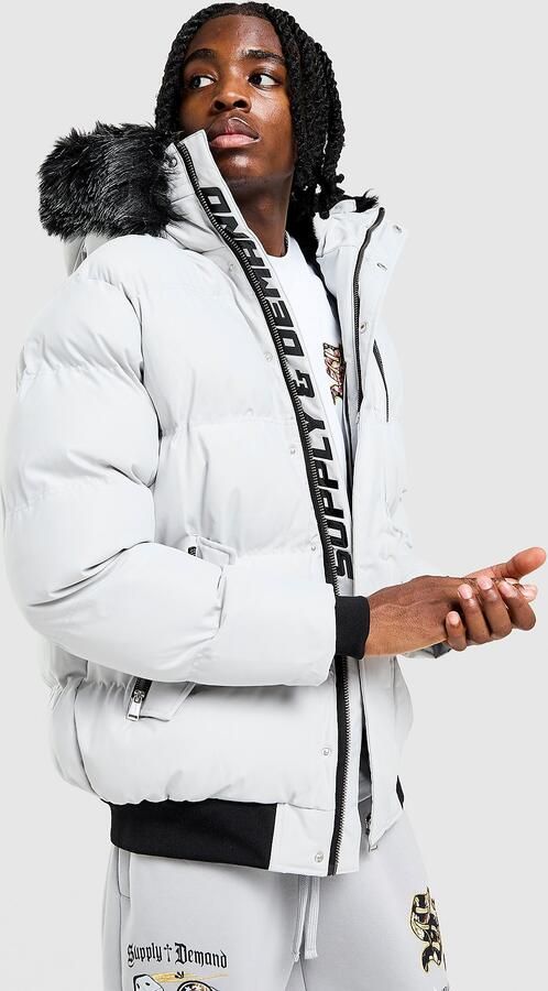 Supply & Demand Command Parka Jacket Grijs- Heren Grijs