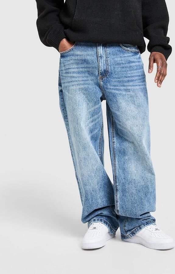 Supply & Demand Core Baggy Jeans Blauw- Heren Blauw