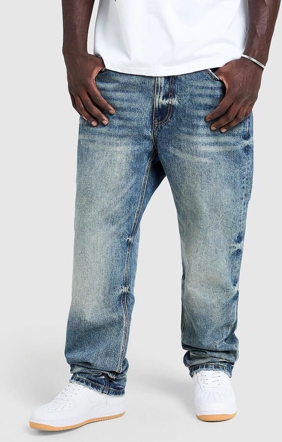 Supply & Demand Core Relaxed Jeans Blauw- Heren Blauw