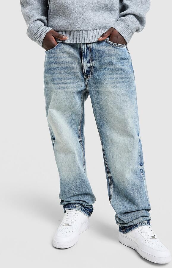 Supply & Demand Core Relaxed Jeans Blauw- Heren Blauw