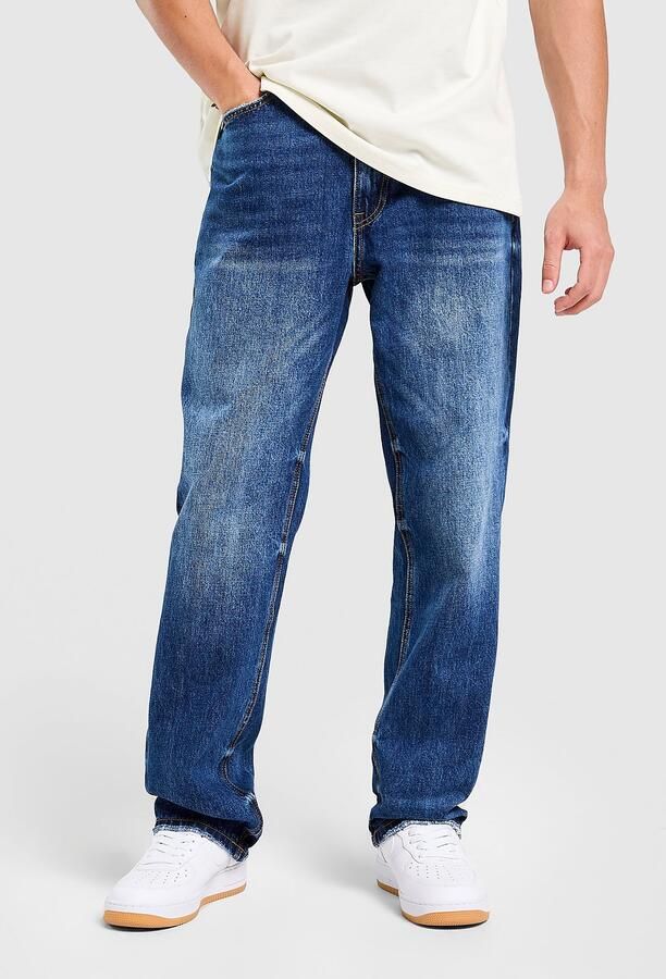 Supply & Demand Core Relaxed Jeans Blauw- Heren Blauw