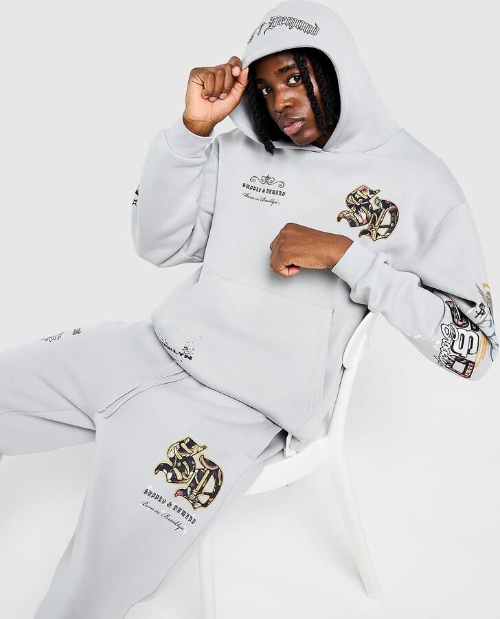 Supply & Demand Domain Hoodie Grijs- Heren Grijs