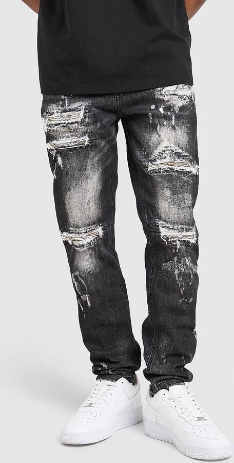 Supply & Demand Elwin Jeans Blauw- Heren Blauw